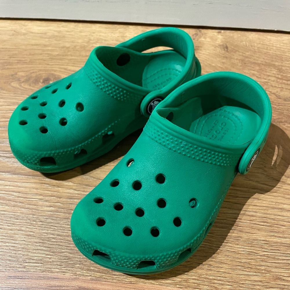 Green CROCS!